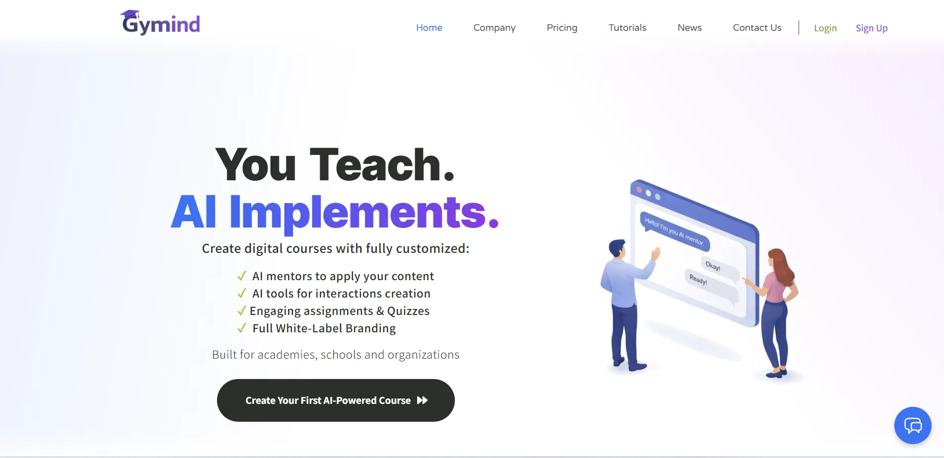 Screenshot of gymind.app